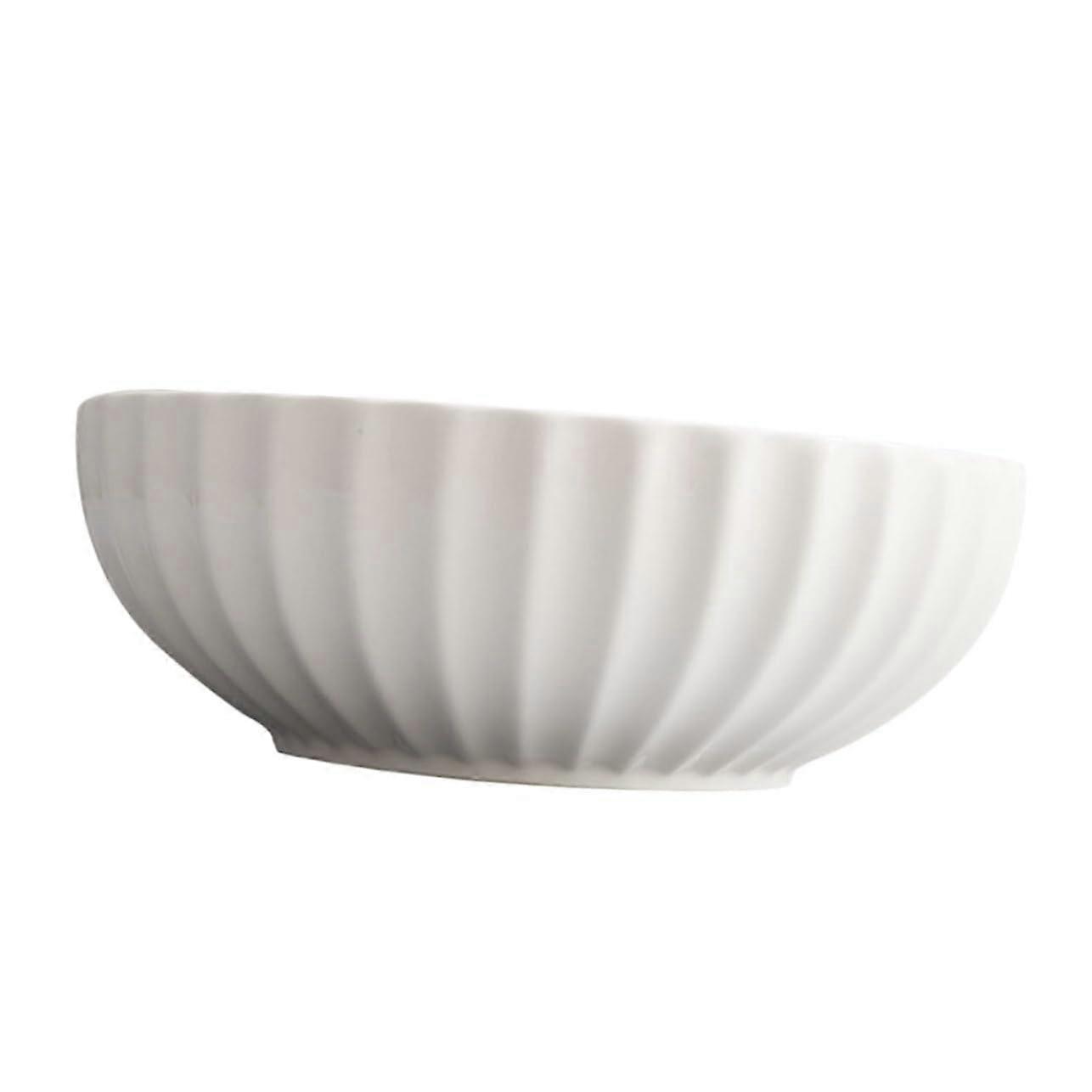 Ceramic Soup Bowl Large White Serving Bowl Bakeware