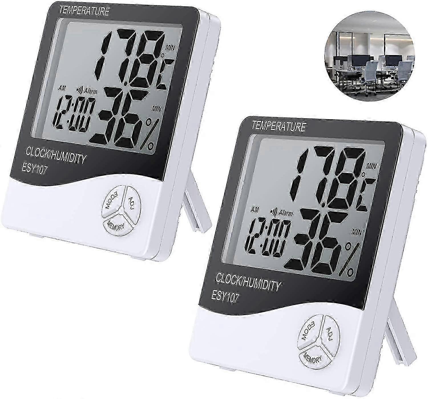 Digital Temperature Hygrometer with LCD Display for Precise Temperature Measurement