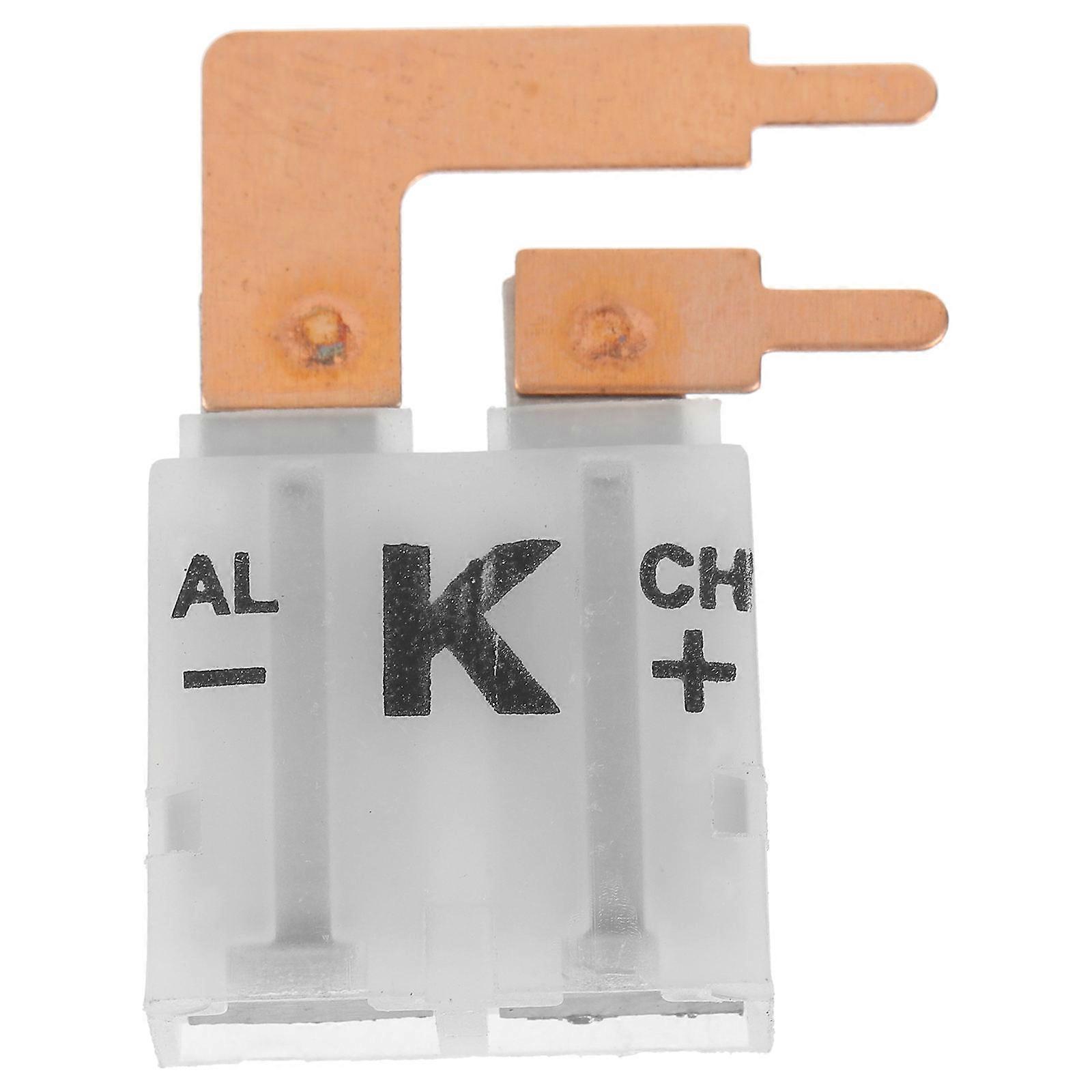 K Type Plug Adapter K-type Thermocouple Connector Adapter Cable Reliable Connection Industrial Environments 1Set