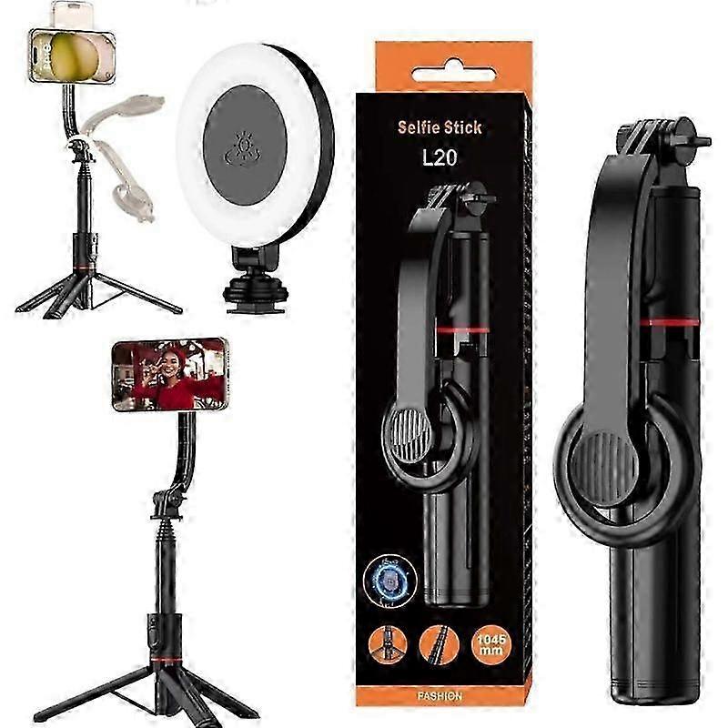 Adolapro Snap360 Magnetic Selfie Tripod, Expandable up to 41' for Vlog & Travel