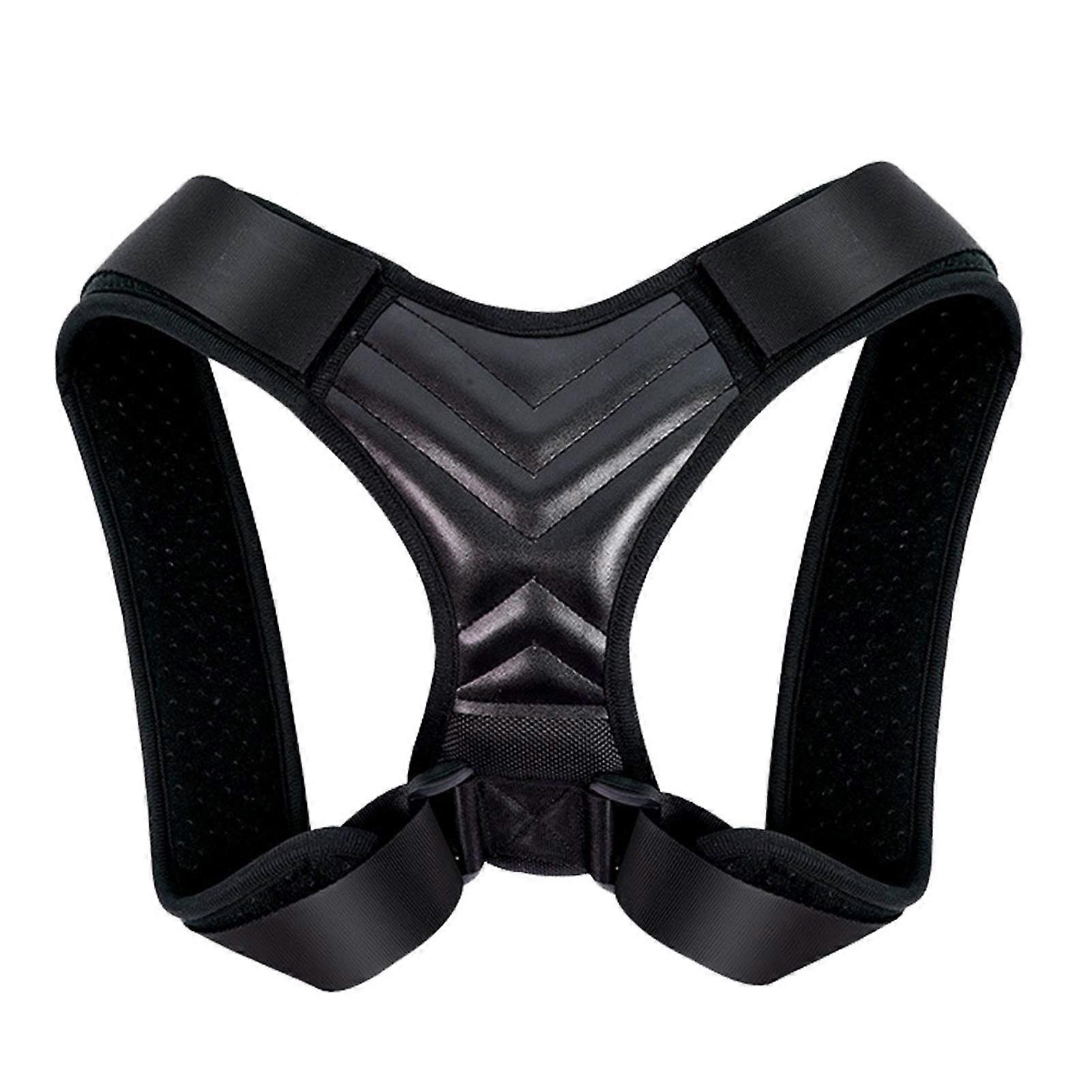 Back Posture Correction Corset Clavicle Spine Posture Corrector Back Support Belt for Men Women (Size L) a XS