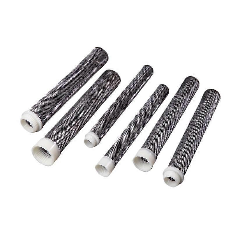 1/2" 3/4" 1 i 304 rustfrit stål udvidet filter havevanding vandpumpe slangefilter akvarium rengøring metalfilter