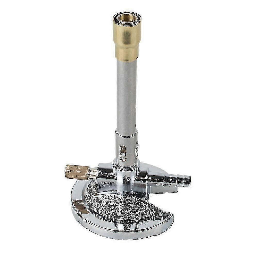 Adjustable Lab Gas Lamp with Rotatable Air Vent & Flame Stabilizer