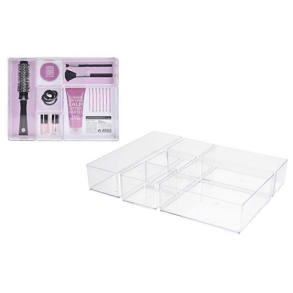Lightweight Drawer Organizer Set - 6PCS - Boxes