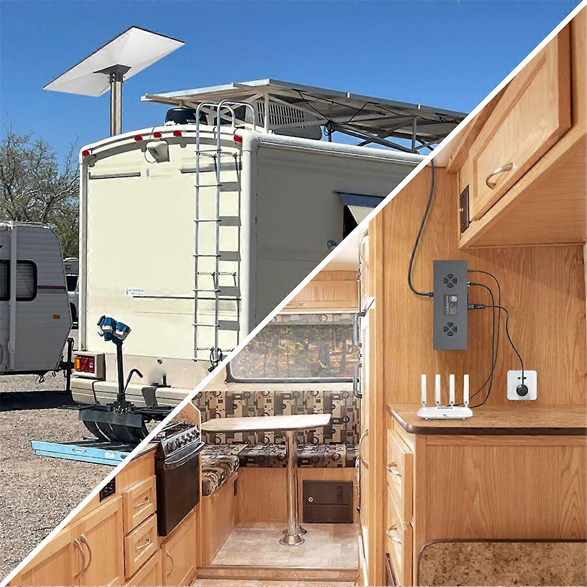 For V3 5-in-1 PoE Injector 200W Gigabit Ethernet EU PLUG