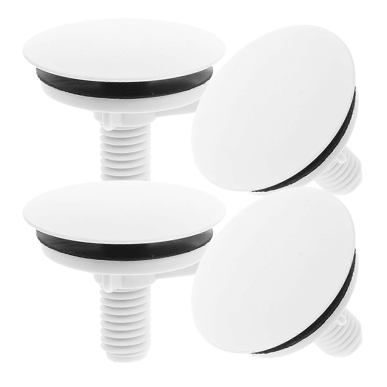 Sink Caps For Top Holes Square Shape Sleek Design Prevent Water Leakage 4Pcs For Kitchen And Bathroom Sinks
