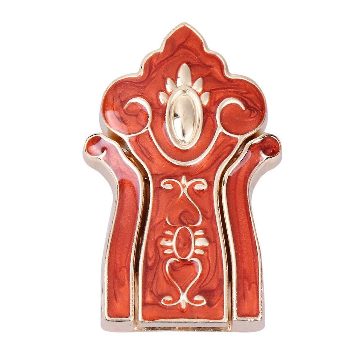 Hoodies Wall Hook Foldable Towel Hook for Bedroom Red 1Pc