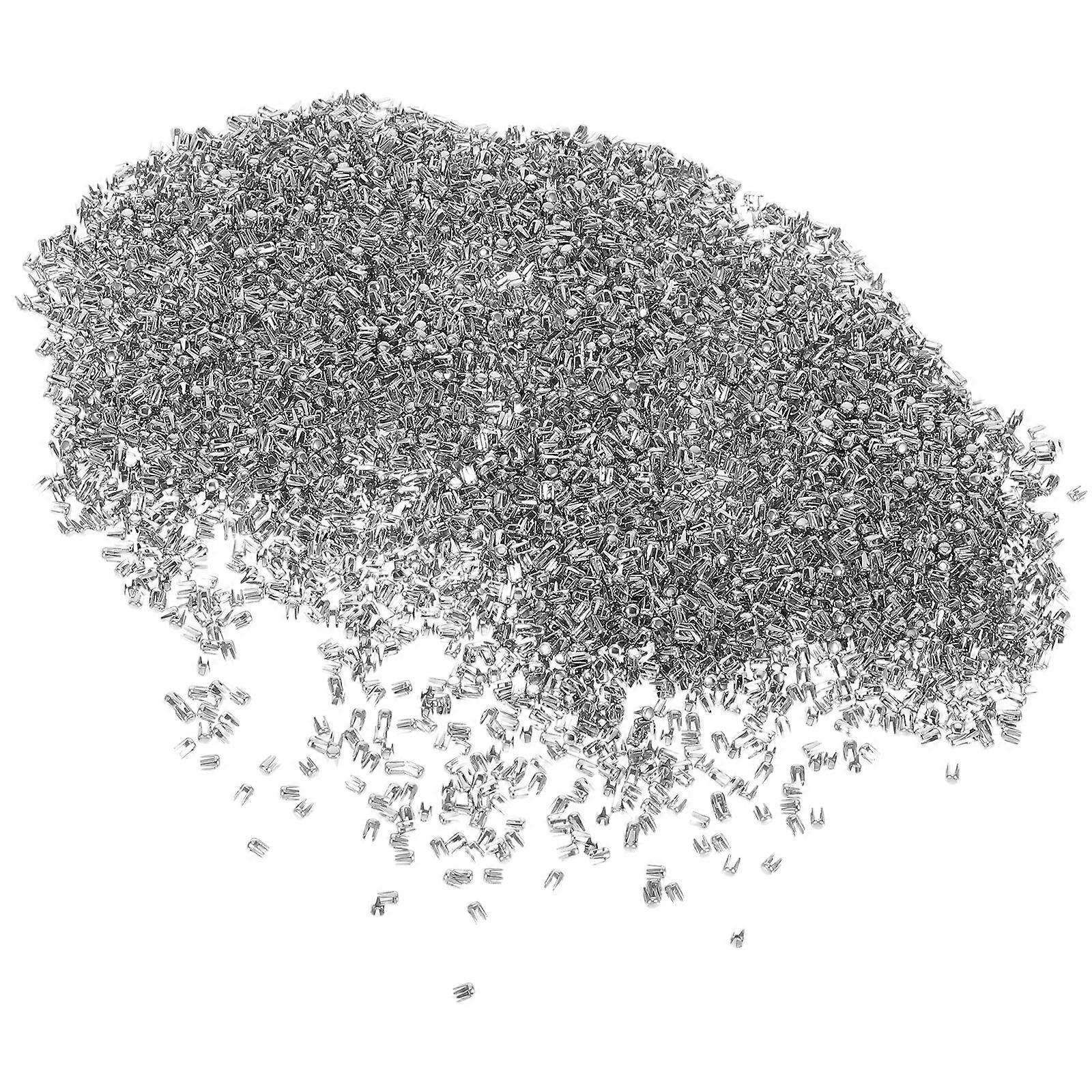 2000pcs Metal Snap Buttons for DIY Garment Repair – Durable Round Head Rivets for Clothing, Bags, Shoes & Hats – Pearl Rivets for Crafting & Fashion