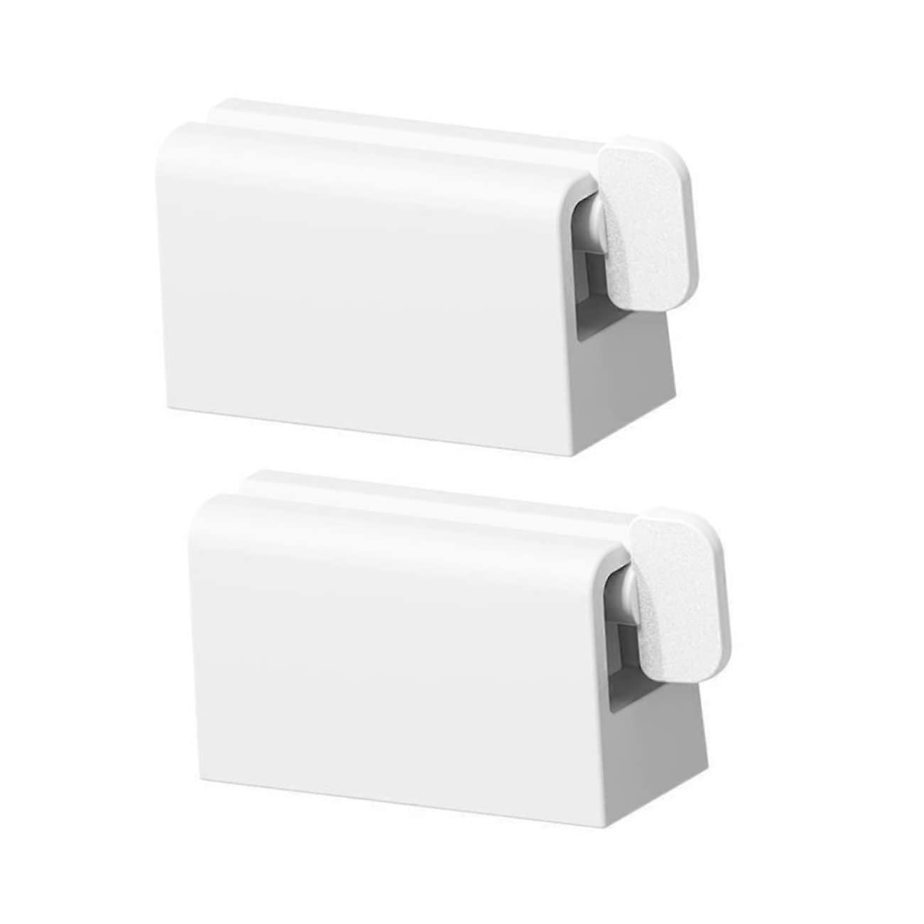 Automatic Toothpaste Extruder 2-Pack Adjustable Extrusion Quantity Squeeze Gadget For Bathroom Adults