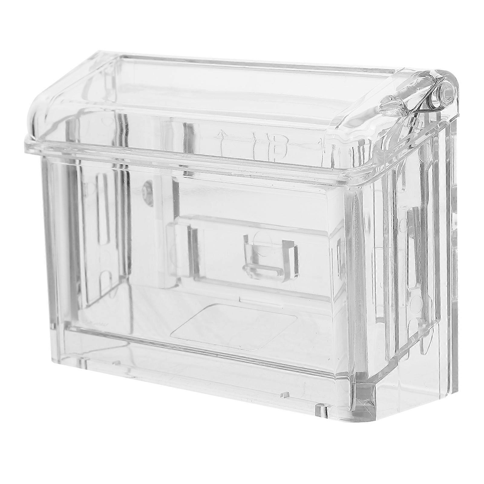 Here's a product description and key features for a **Transparent Business Card Holder Organizer** with a minimalist design:
### **Transparent