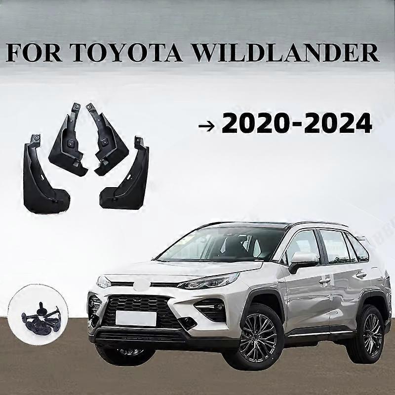 Be suitable For Toyota Wildlander 2020-2024  2021 2022 2023 Fender Mudflaps Splash Guards  Mudguards Mud Flaps car Access