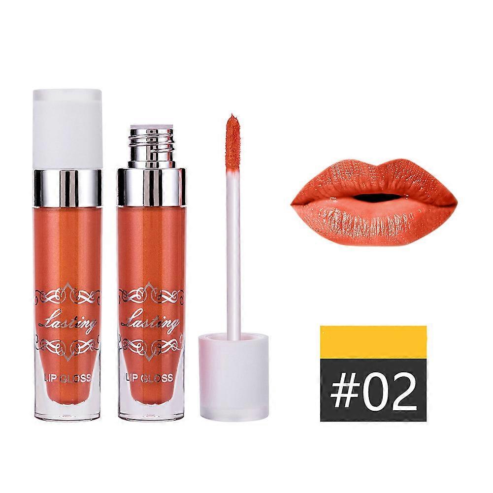 Waterproof Matte Lipstick Moisturizing Long Lasting NOn Sticky Liquid Lip Gloss F6102-02