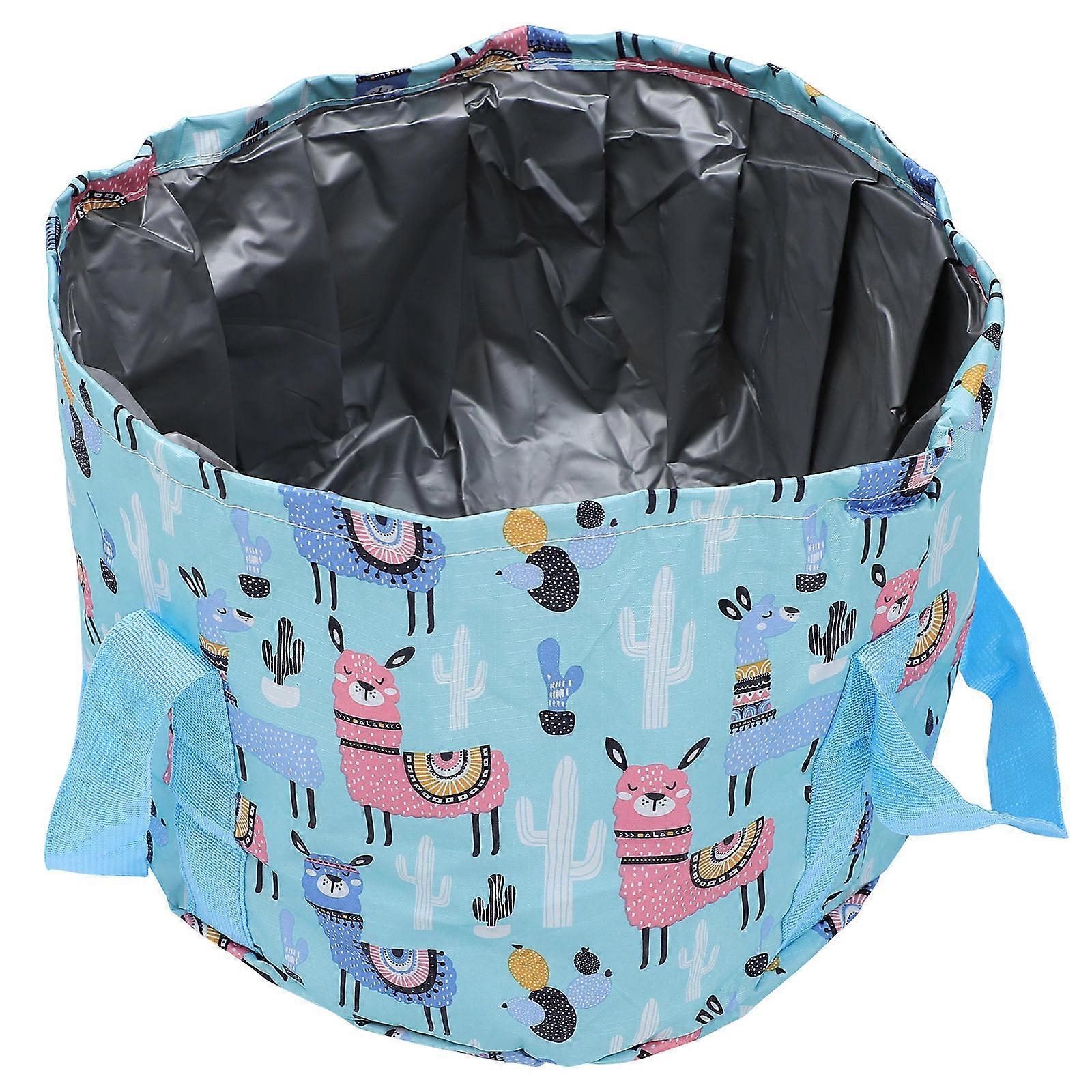 Portable Collapsible Foot Soaking Bag for Outdoor Travel Lightweight & Durable Foot Bath Basin for Foot Soaking and Washing