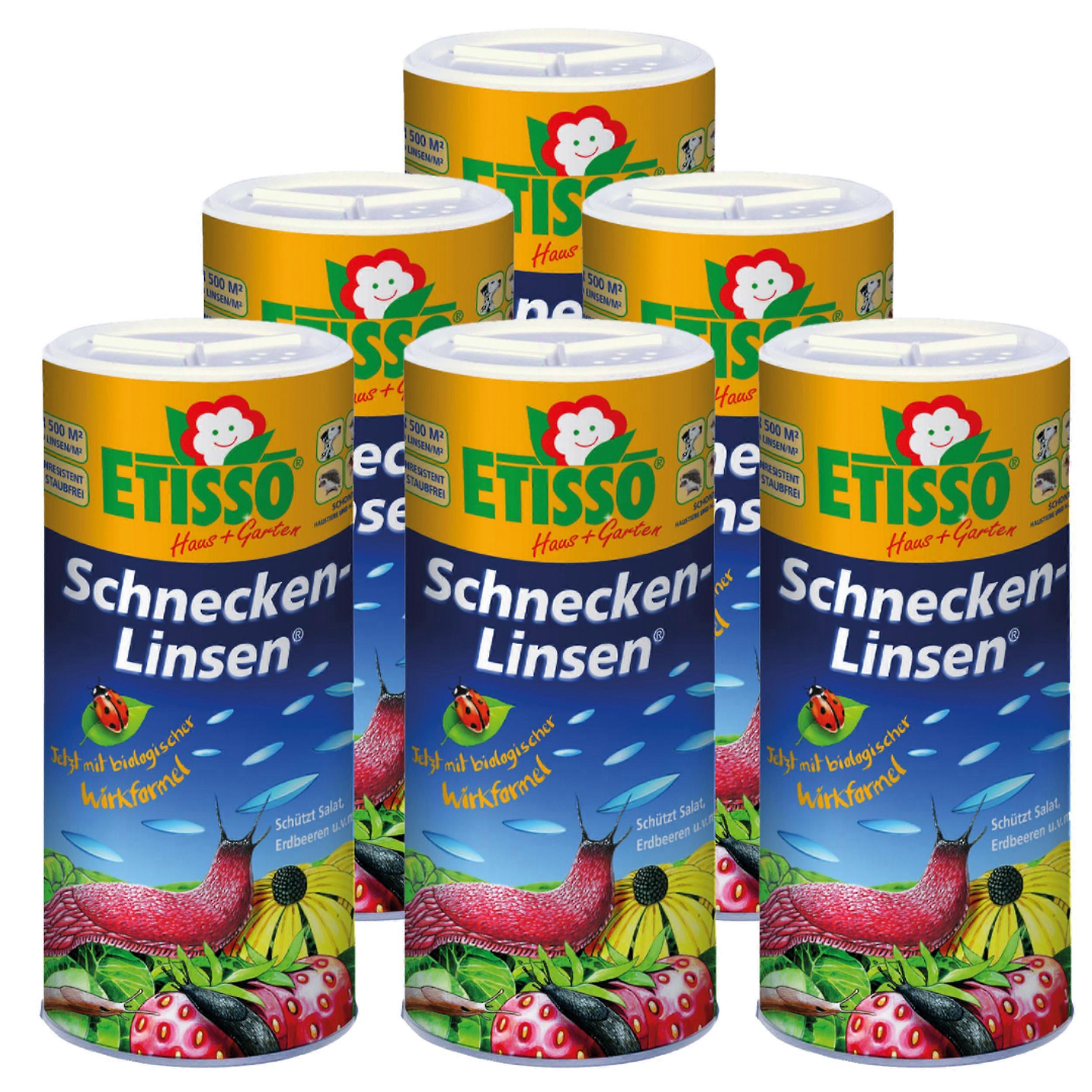 6 x ETISSO® 蜗牛扁豆®,300 克散装罐