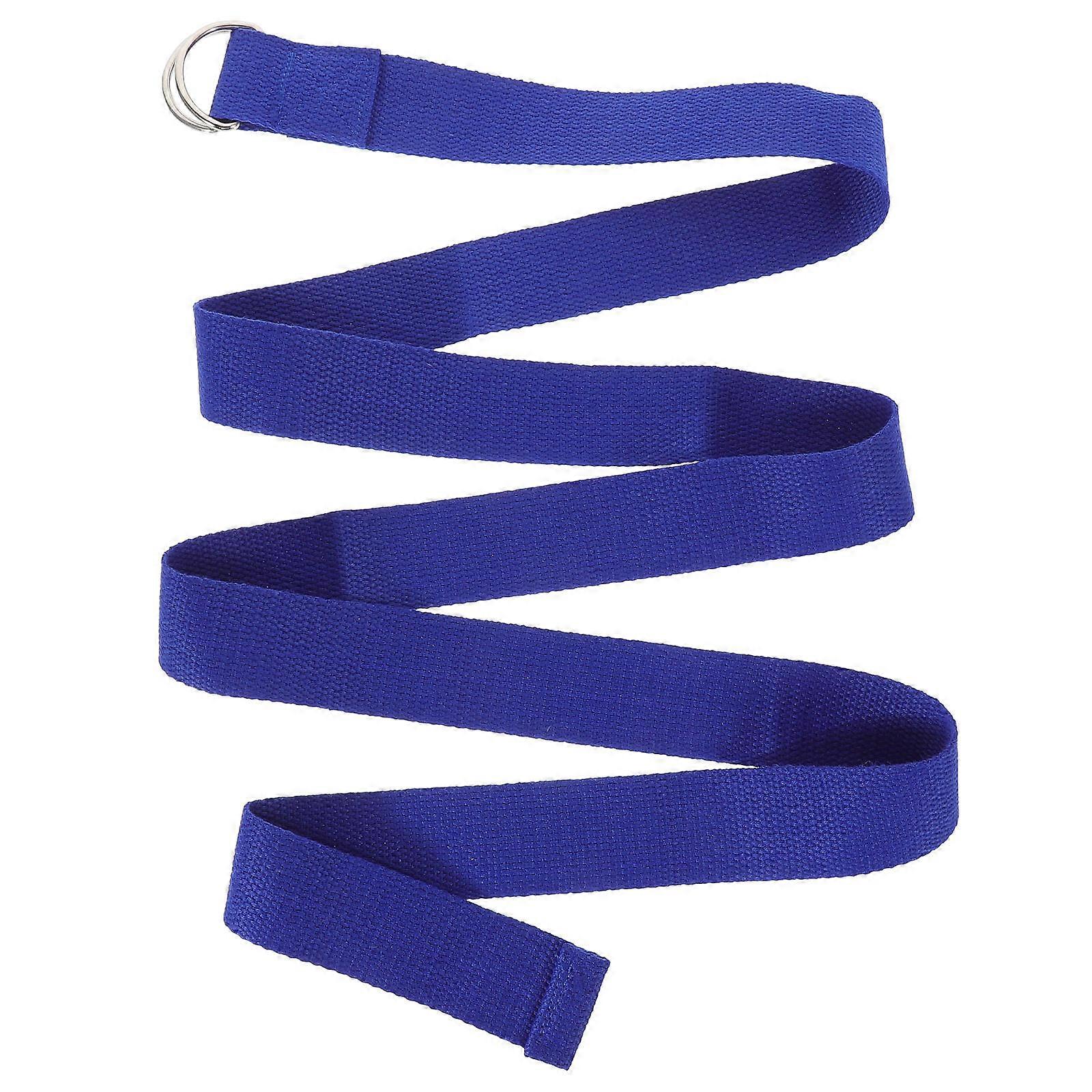 Yoga Supply Reusable Non Elastic Strap Daily Exercise Advanced Yogis 183x3.8cm 5Pcs