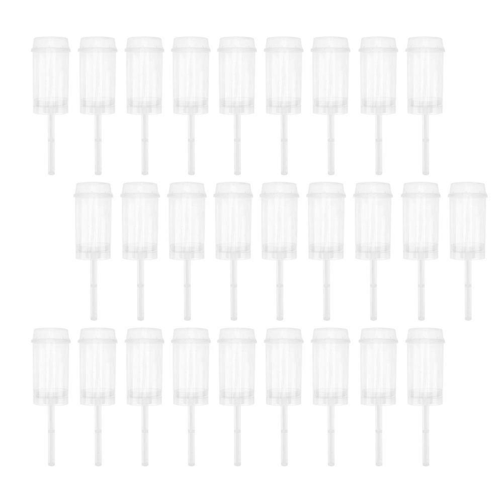 Individual Cupcake Holders Push Cake Tubes Simple Design For Bakers Reusability Pp Material 40Pcs