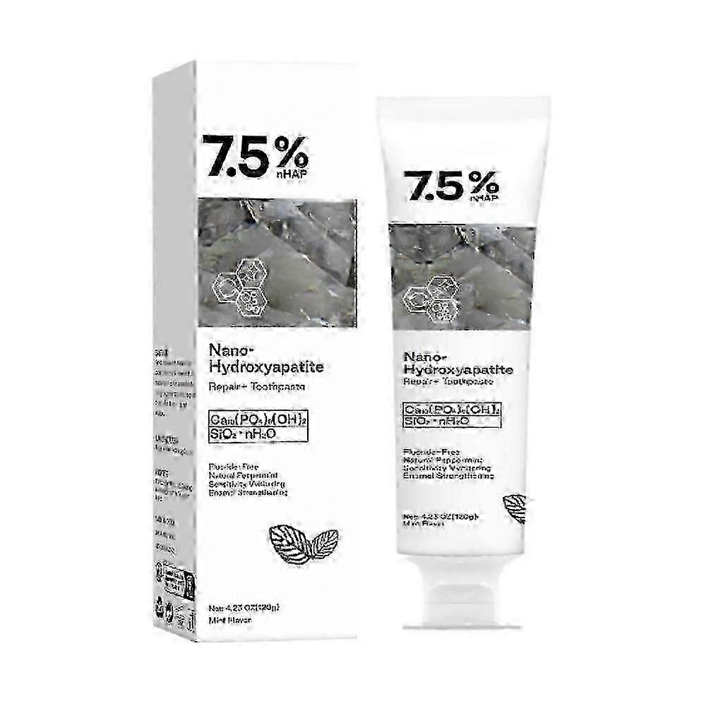 2025 1-3x 7.5% Hap Nano-Hydroxyapatite Toothpaste Remove Deep Clean For Sensitive Teeth