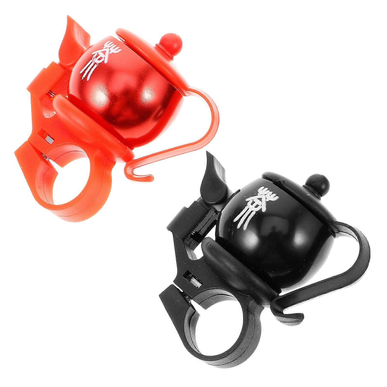 2pcs Loud Bike Bells for Kids in Assorted Color with Strong and Durable Material for Bike