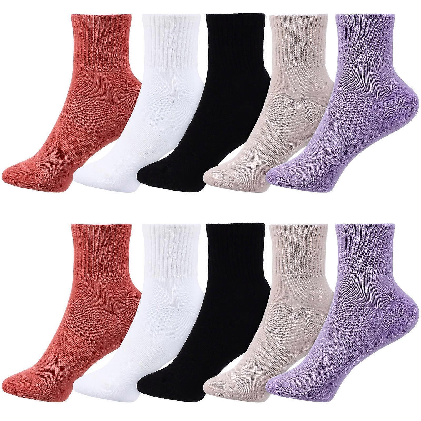 It looks like you've listed a product title for **women's cotton crew socks**. If you're looking to improve this title for an online listing ( ., ,