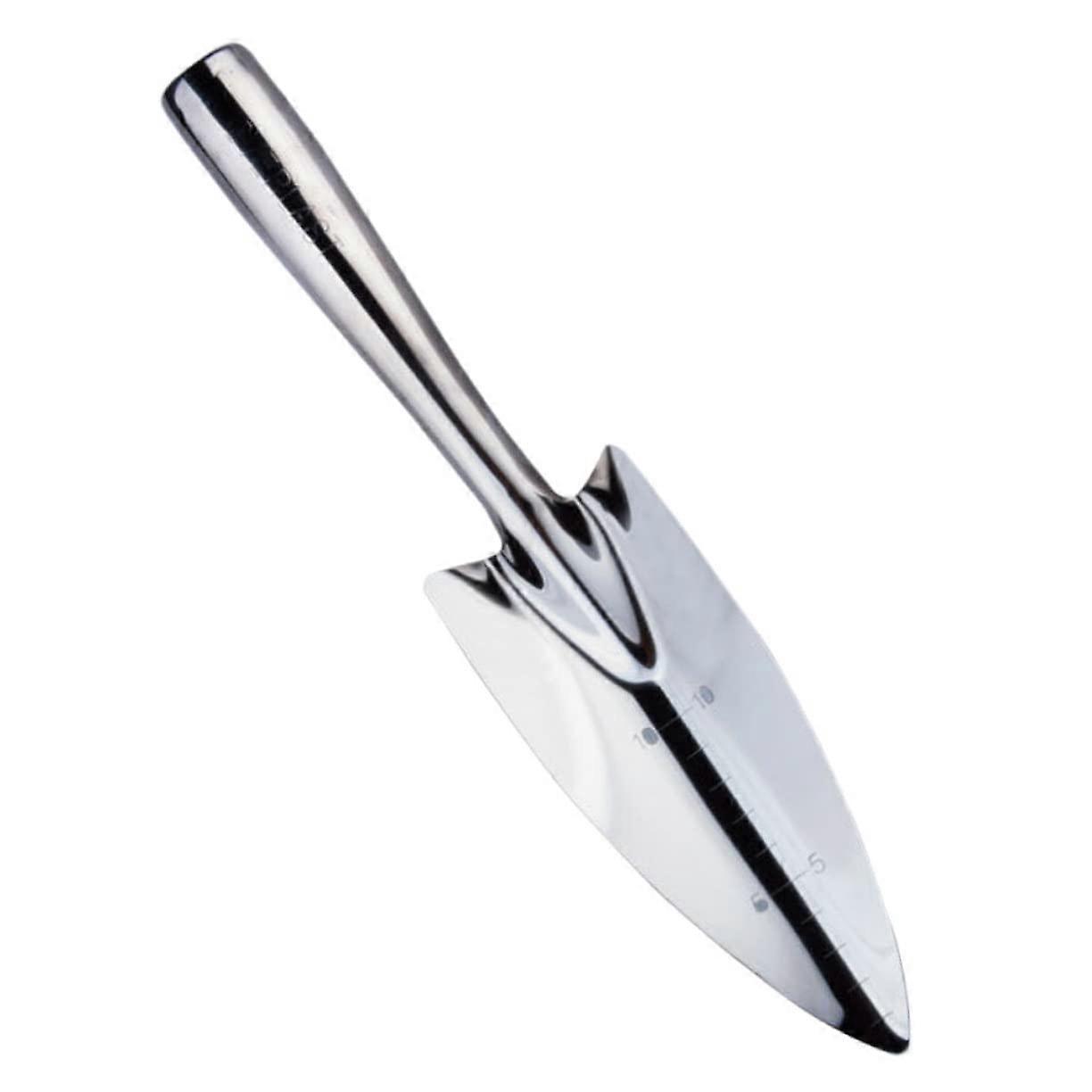 Stainless Steel Garden Trowel 30.5x6.5cm with Rust-Resistant Finish for Planting, Flower Bed Maintenance, and Landscaping