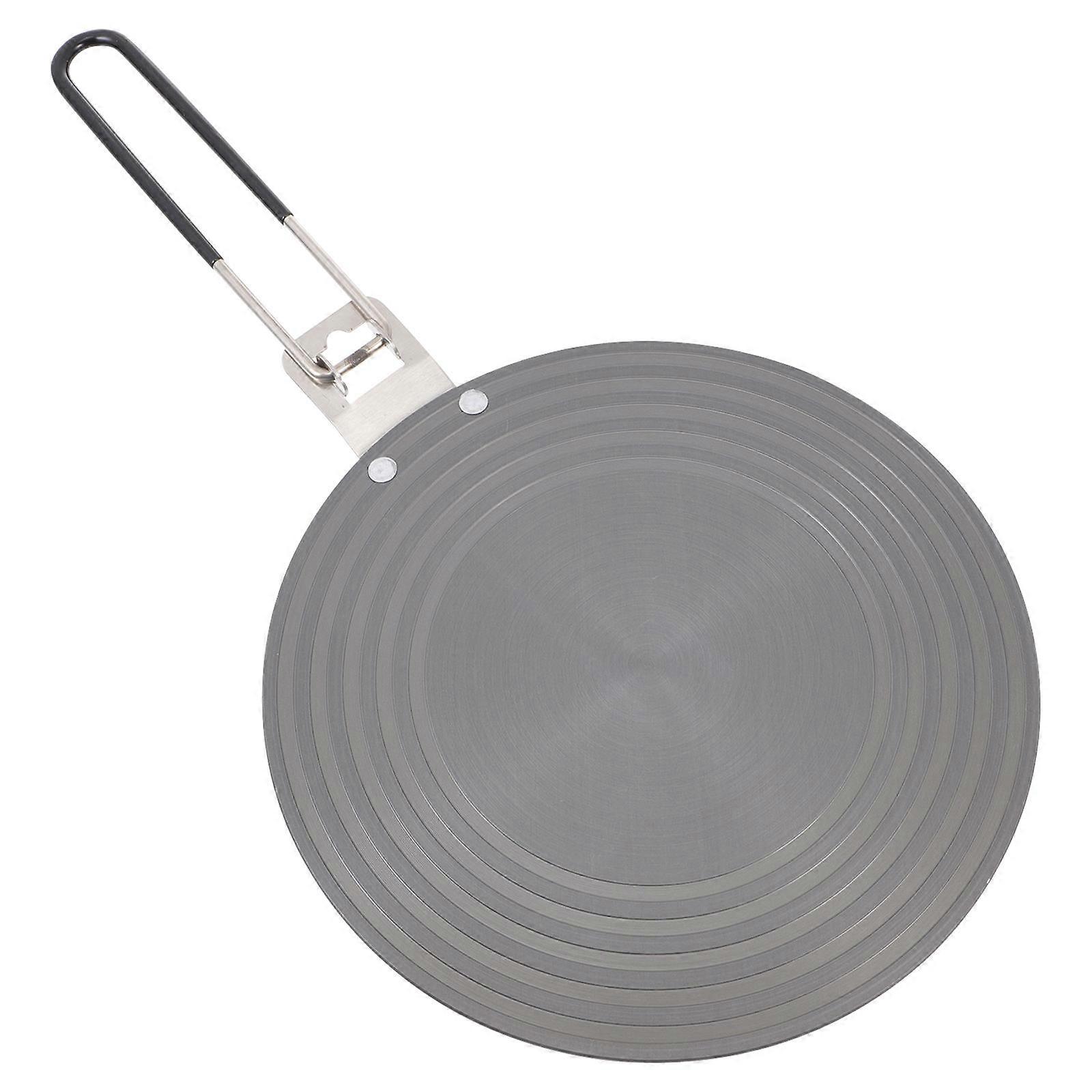 Nonslip Thawing Tray with Handle Fast Defrosting Heat Conduction Plate for Meat, Poultry Compatible with Induction & Gas Stoves