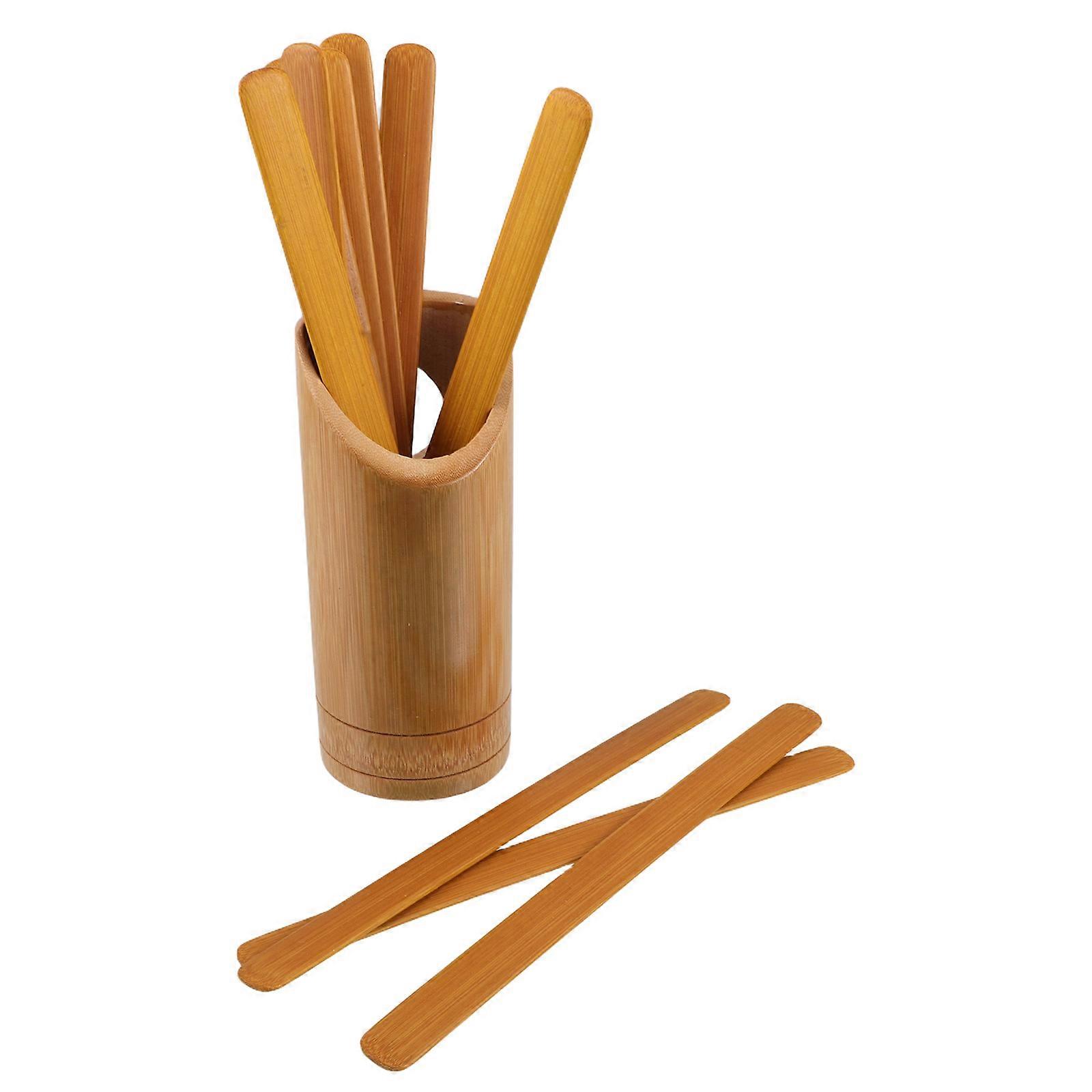 Divination Game Prop Bamboo Light Brown 1Set for Interactive Fortune Telling Game