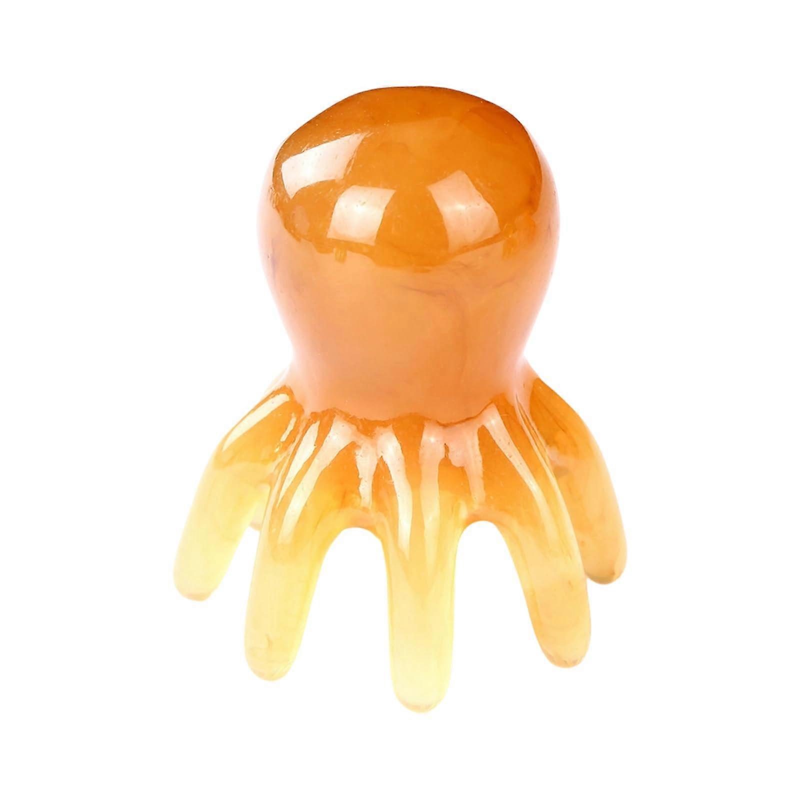 Handheld Tintenfische Head Scalp Massager with Awesome Characters, Portable Design, Ergonomic Grip, Multi-Color Options