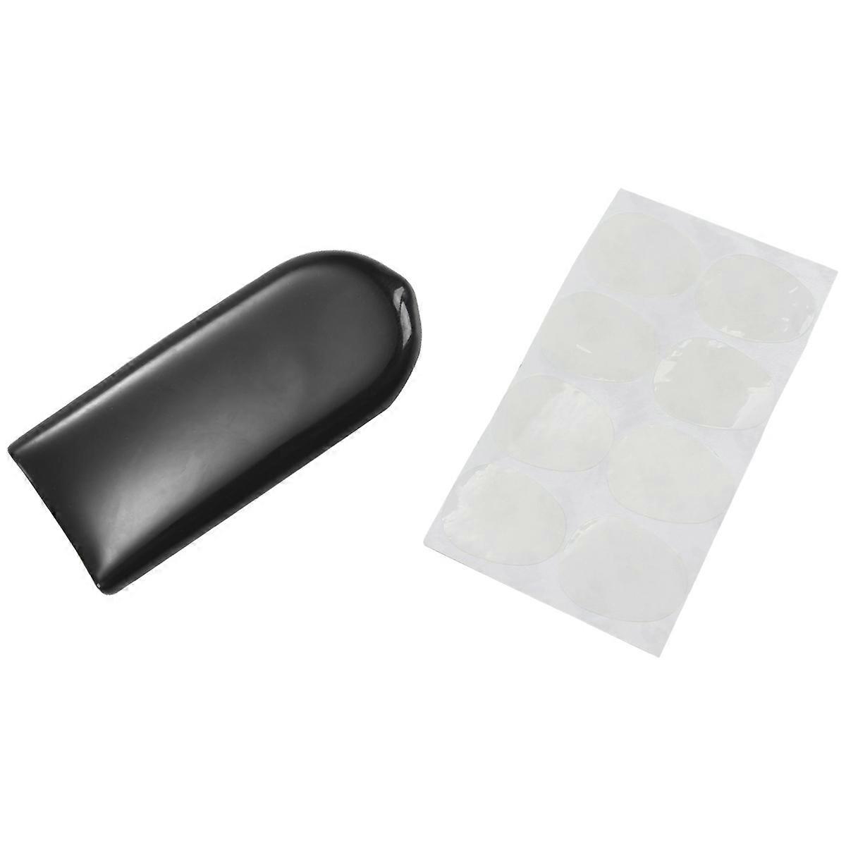 8Pcs Alto/Tenor Saxophone Sax Mouthpiece Patches Pads Cushions 0.3MM & 1x Rubber Saxophone Thumb Res