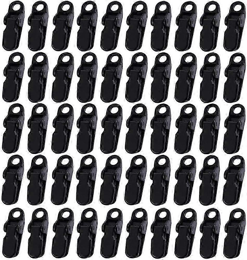 Tarp Clip Set, Revolver Or Canopy Clamping Capability, Portable Durable Nylon Plastic Windproof Fixing Clip Clamp