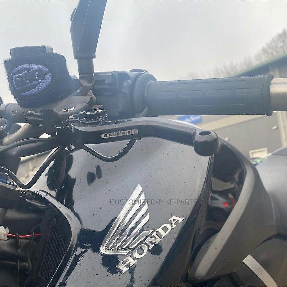 Ισχύει για Honda CB1000R 2008-2016 | Κοντός μαύρος συμπλέκτης & Σετ μανετών φρένων