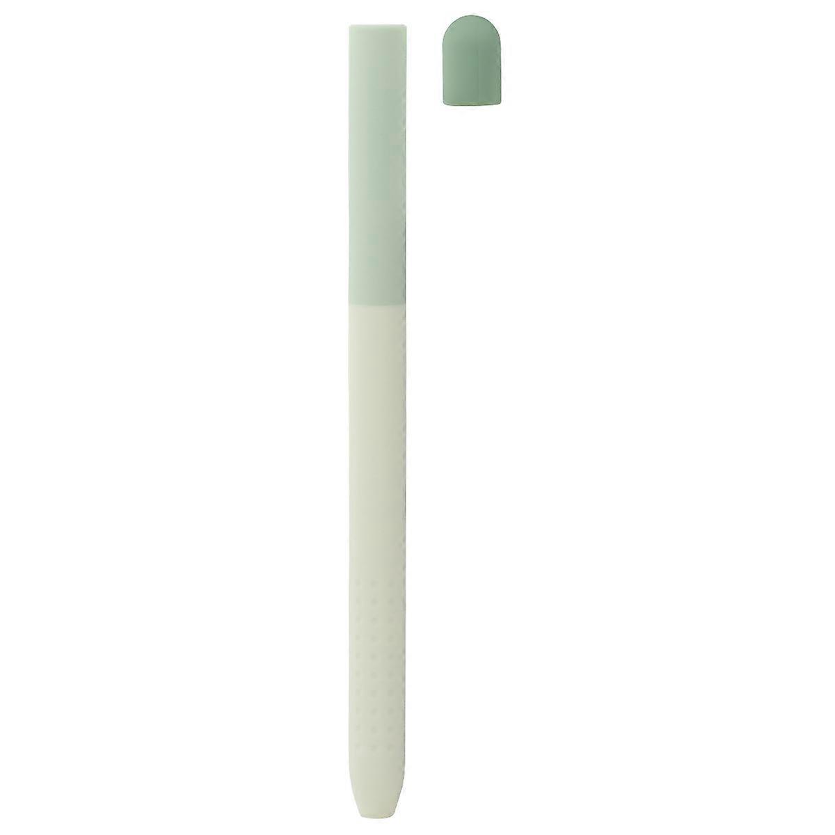 Silicone Stylus Pen Case Cover for Pencil 1 Green Color Soft and Comfortable to Hold Prevents Slipping