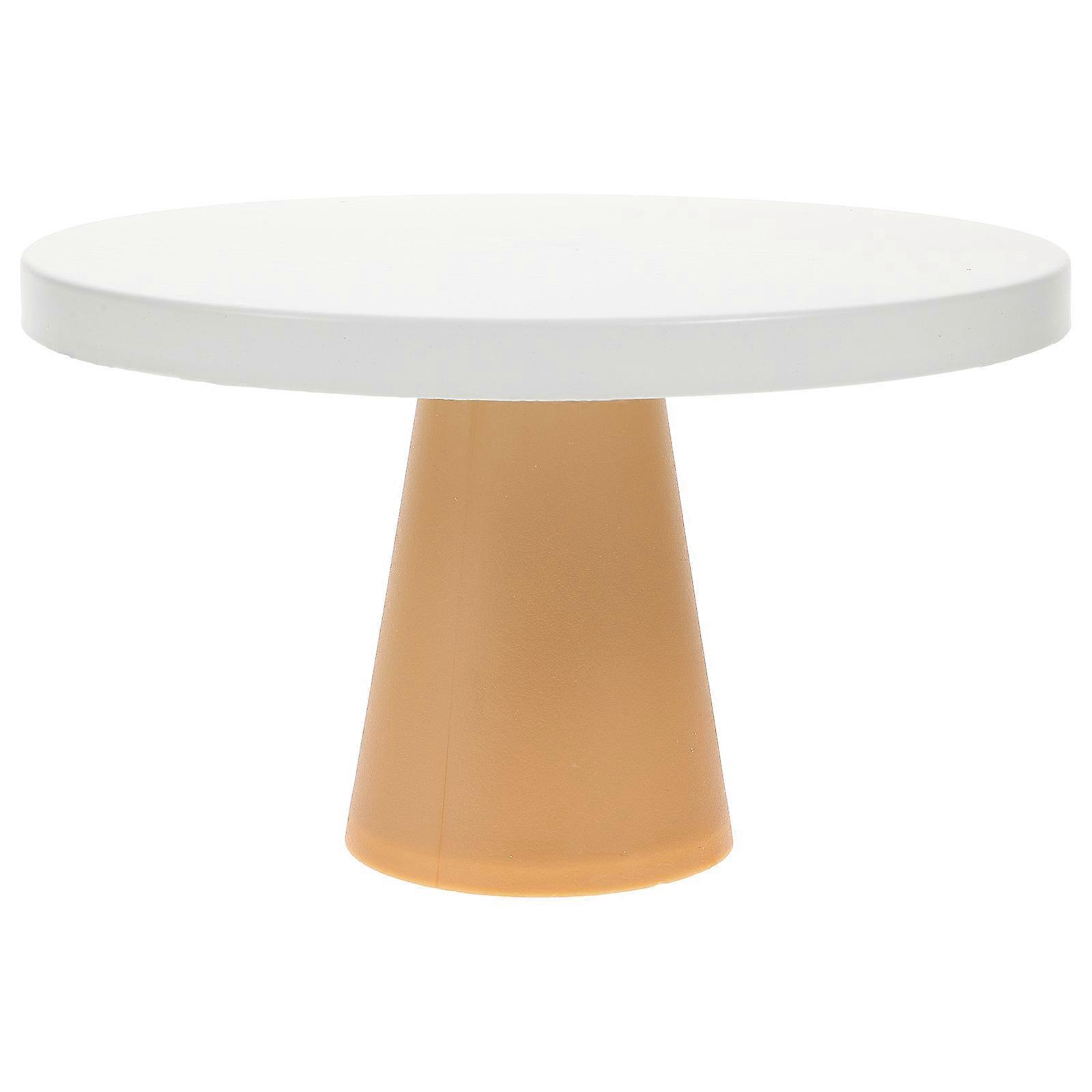 Elegant Round Cake Display Stand with Stable Flat Bottom for Party, Wedding, and Festival Dessert Storage and Decoration