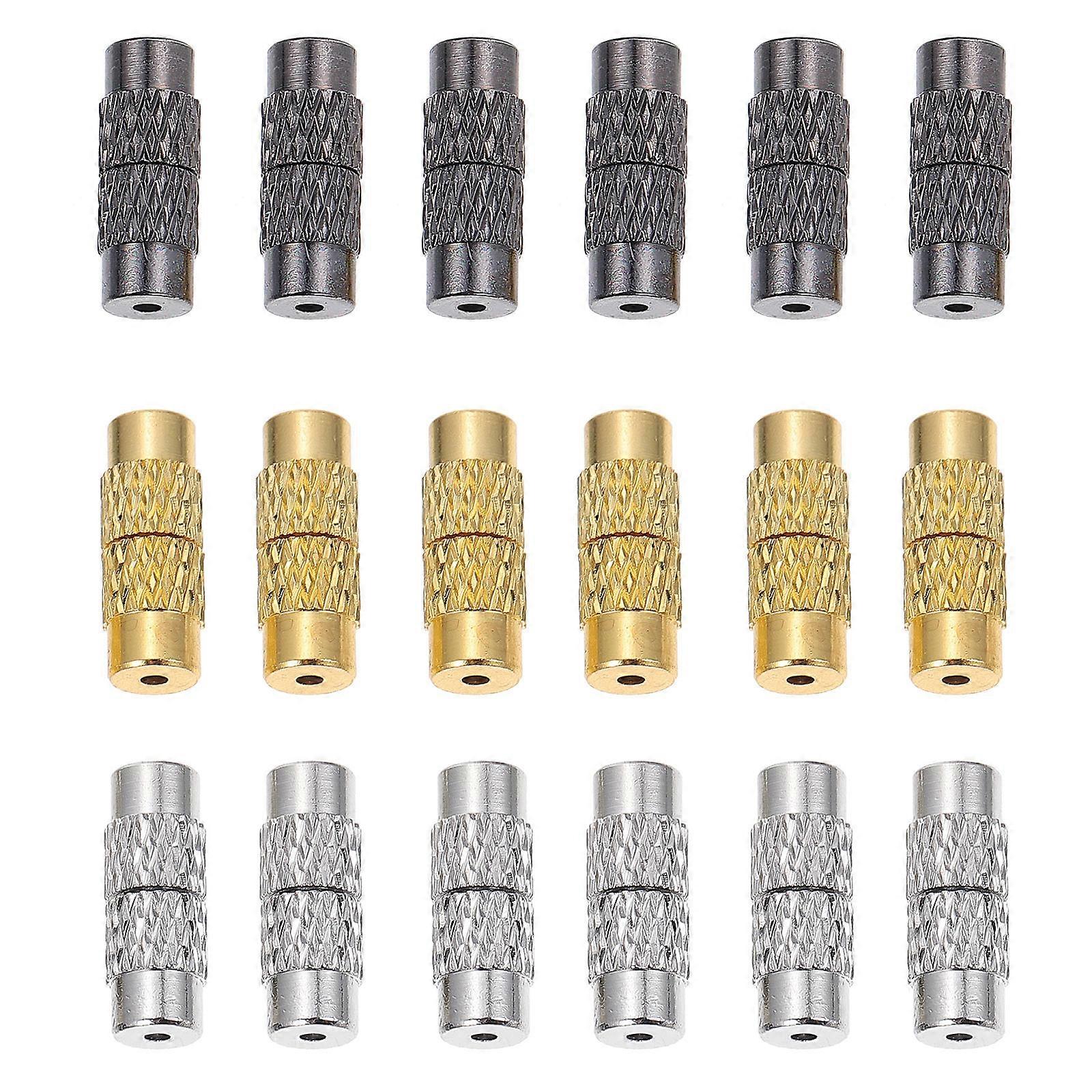 Toggle Clasps For Jewelry Making 120Pcs Fashionable Handmade Enthusiasts 1.1X0.4Cm Assorted Color Fastening