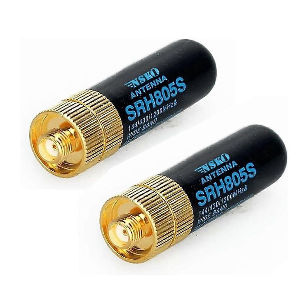 SRH805S SMAF Dual Band Antenna for Radio GT3 UV5R 888s (Pack of 2)