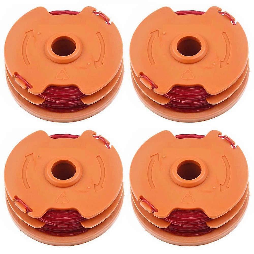 4 قطع لبكرات جزازة العشب Worx WA0007 بكرات أسلاك متقلب العشب