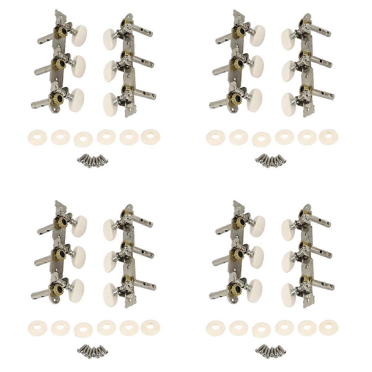 8Pcs Acoustic Classic Guitar Set Tuning Pegs Keys Machine Heads Tuners