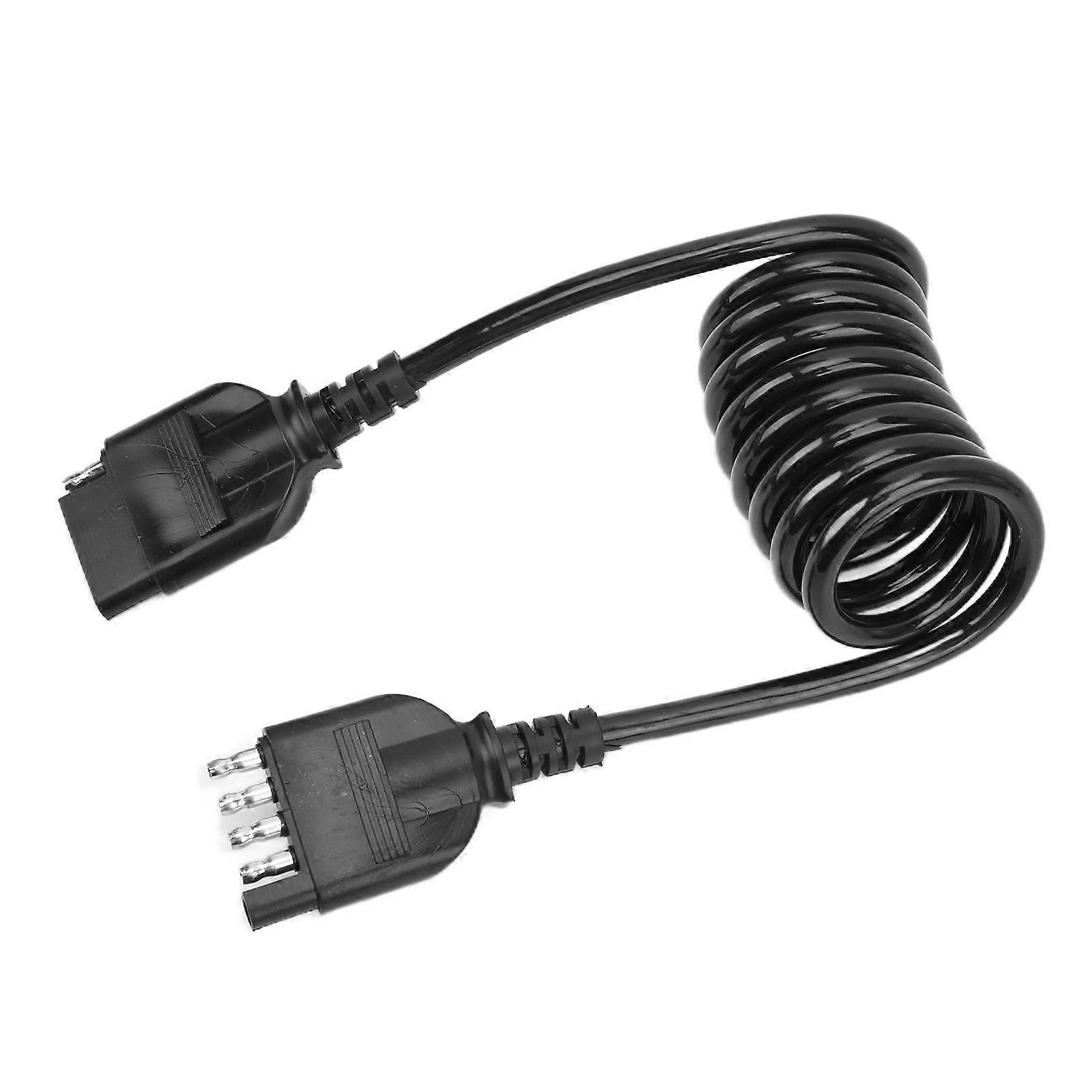 trailer light wire harness 5 pin connector plug extension cable