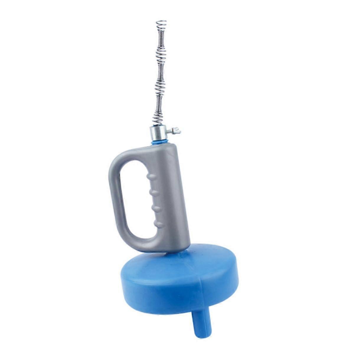 Pipe Cleaner Drain Auger - Stainless Steel Toilet Unblocker, Spiral Design, 25-Inch Length, Heavy-Duty Drain Snake Tool