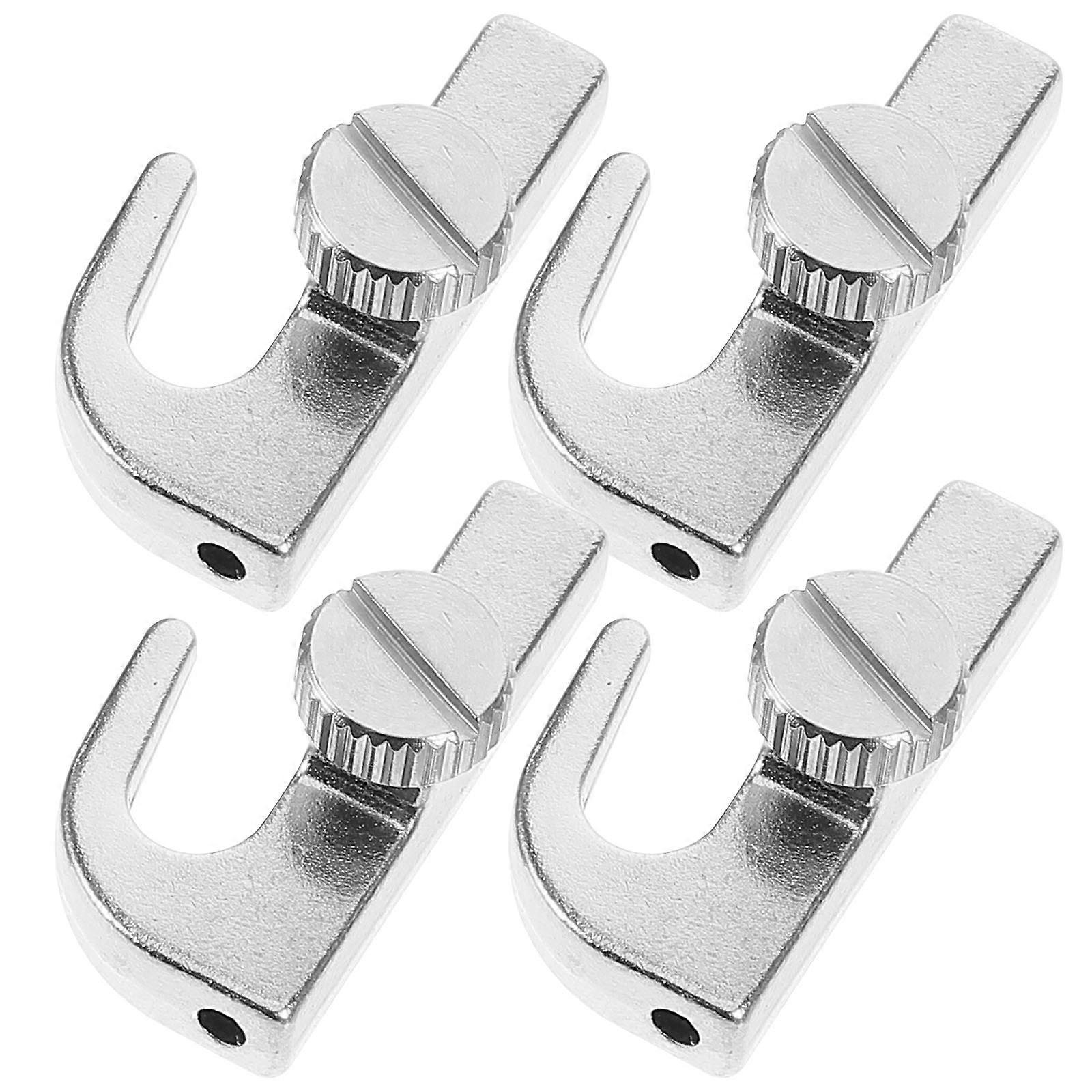 4pcs Durable Picture Rail Hooks for Artwork & Mirror Hanging – High Load Capacity, Easy Installation & Weather Resistant Design