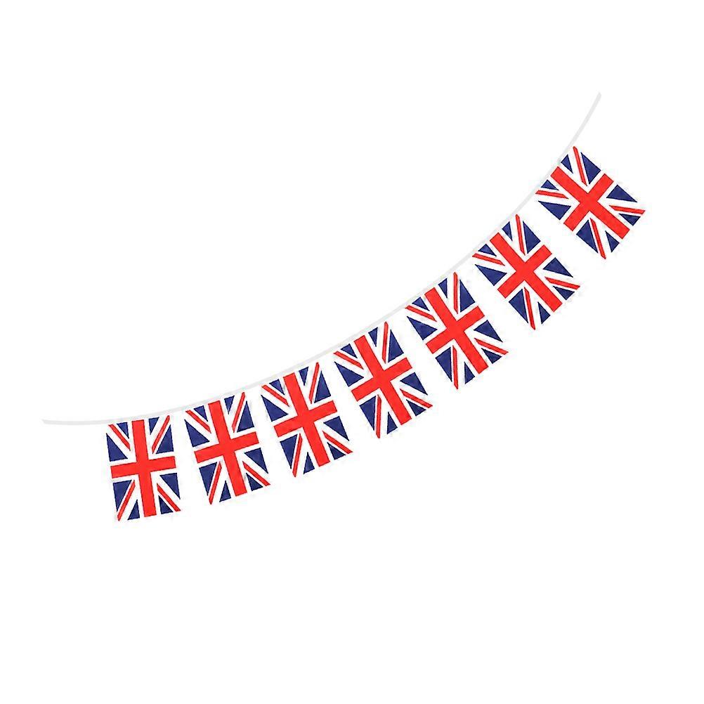 1 σετ UK Festival Hanging Banner Long UK Pennant String Flags για διακοσμήσεις πάρτι, υπαίθριες εκδηλώσεις, αθλητικούς συλλόγους και εορτασμούς