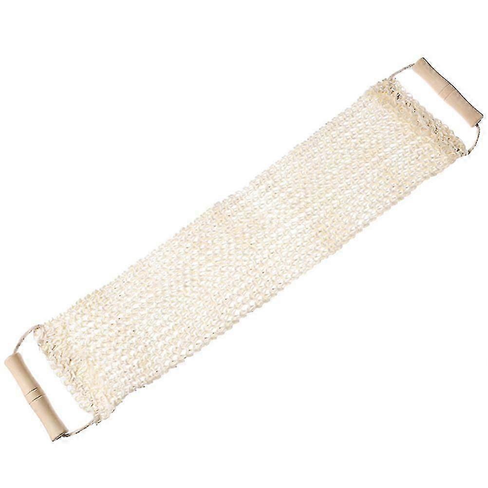 Convenient Double-Sided Bathing Scrubber Towel for Easy Back Exfoliation