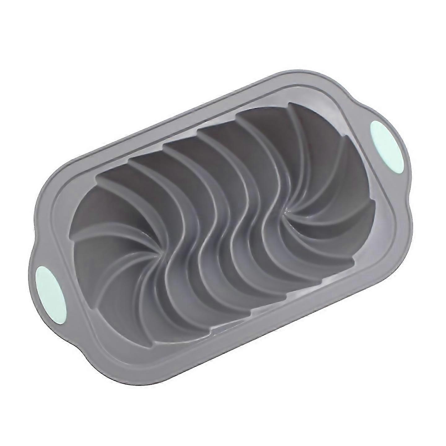 Für Silikon-Brotkastenform, nordisches Design, klassische geriffelte Toastform, metallverstärkter Rahmen, sicherer ba