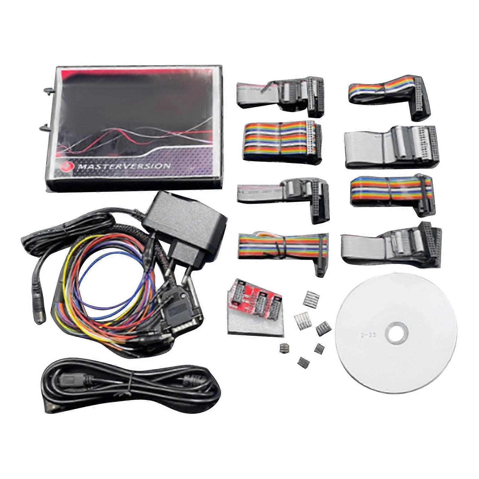 Universal V7.020 Bil ECU Programmerare Röd PCB Diagnostiskt Verktyg För Lastbilar, Traktorer, Fordon