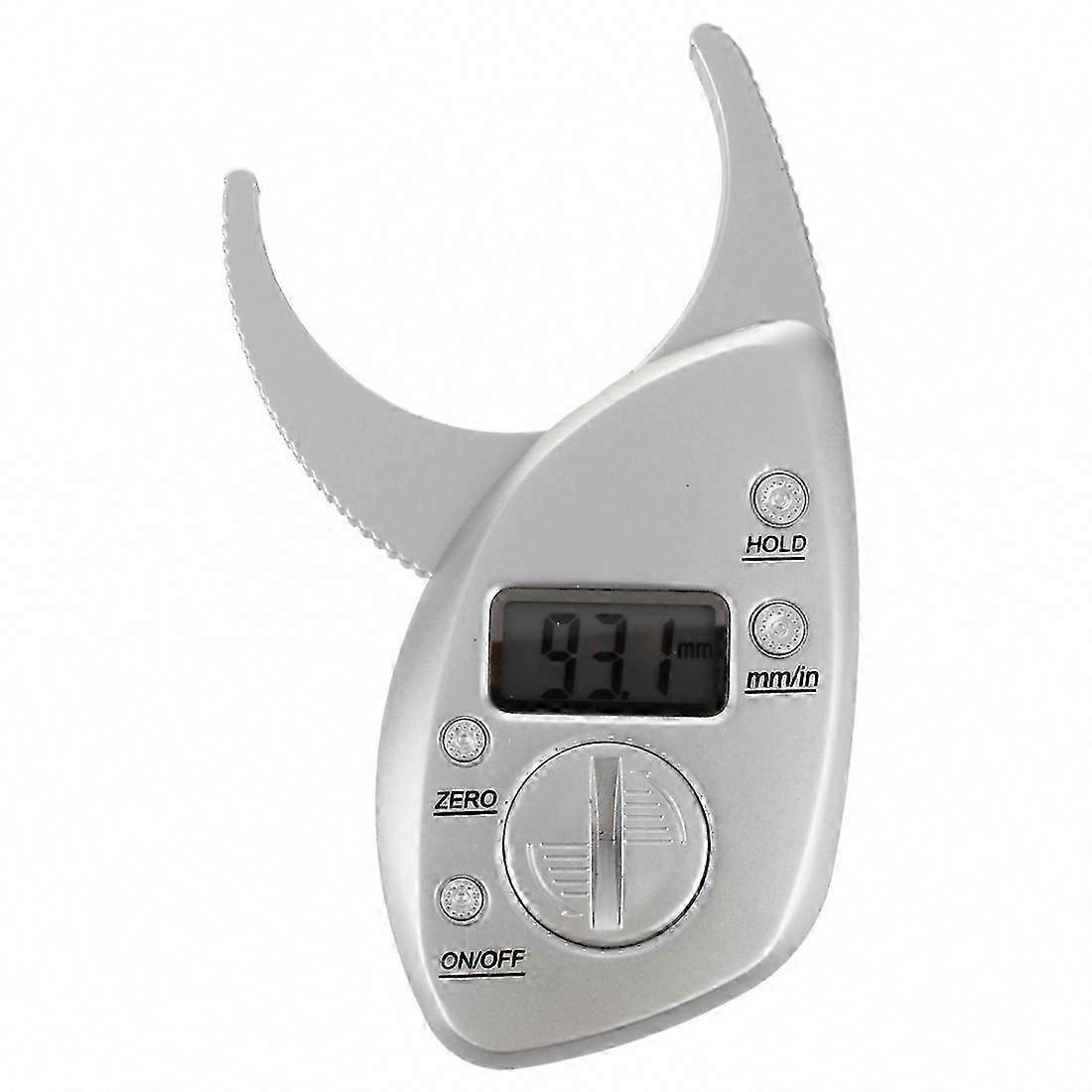 Digital Body Fat Caliper with LCD Display for Accurate Skin Fold Measurement Fitness Health