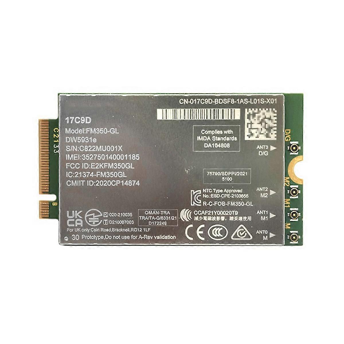 FM350- DW5931e 5G M.2 Module for 7440 5531 9330