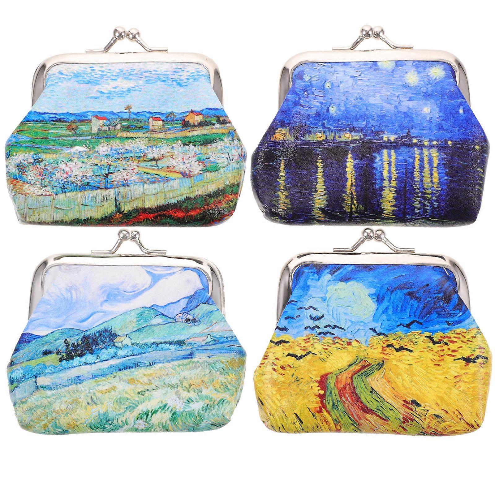 It looks like your message might be cut off, but craft complete and polished product title or description for **vintage oil painting coin purses** if