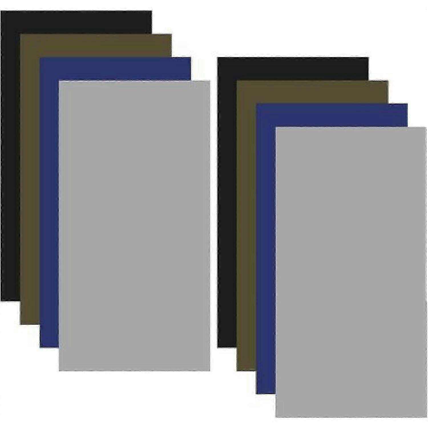 8 Self-adhesive Repair Patches - Two Each of No. 1, No. 9, No. 15, and No. 16