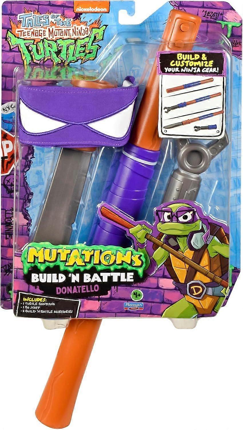 Tales Of The TMNT Mutation Build N Battle - Donatellos Weapons Toy