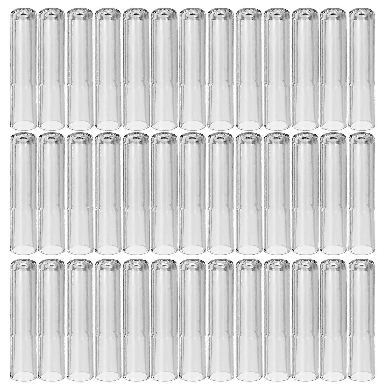 Here's a refined product description for your pencil tip protectors:
**50pcs Transparent Pencil Tip Protectors – Clear Plastic Pencil Caps for