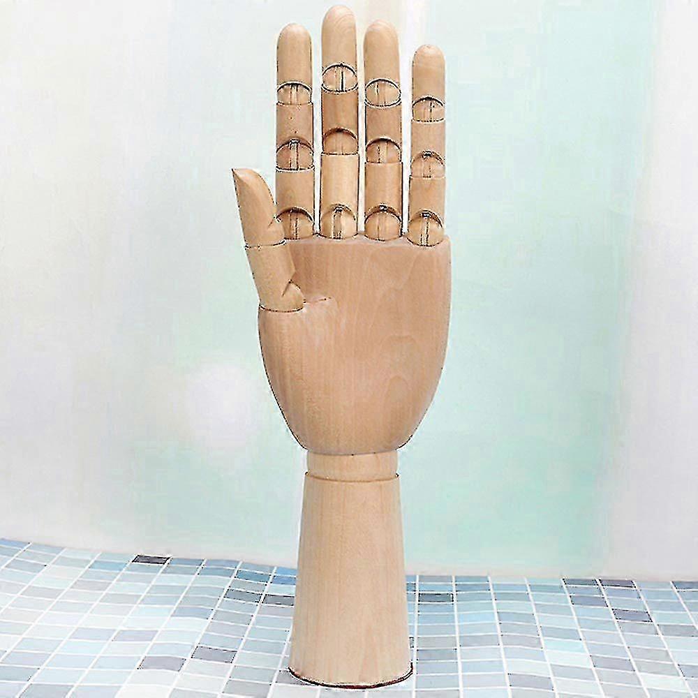 Rotatable Joint Wooden Hand Model Mannequin Sketch Drawing Hand Fig...